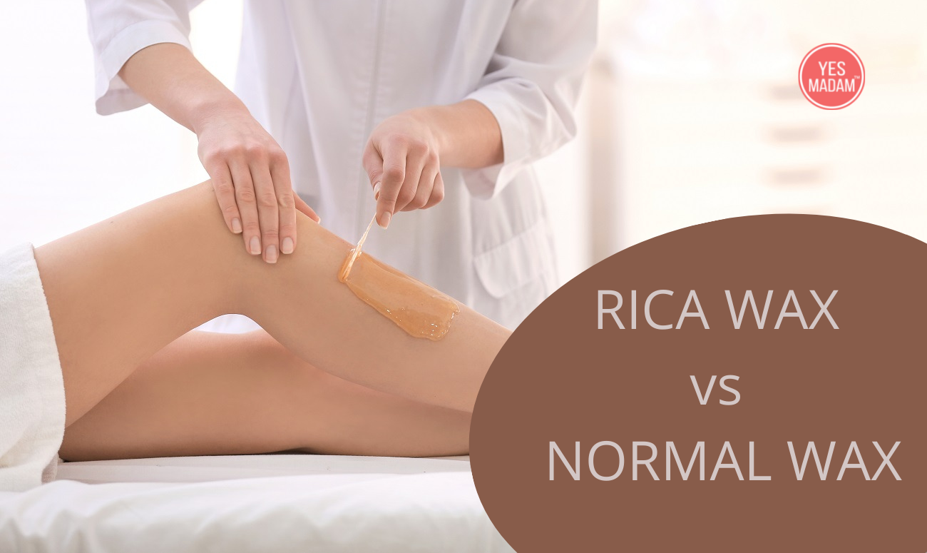 Rica Wax vs Normal Wax